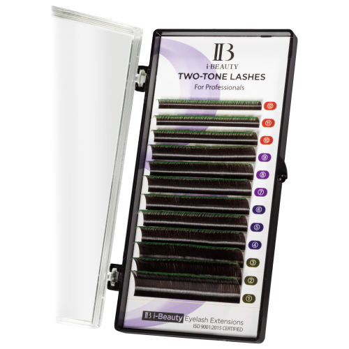 Rzęsy i-Beauty dwukolorowe