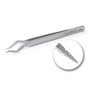 Pęseta do separacji rzęs FROG PLATINUM