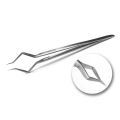 Pęseta do separacji rzęs zakrzywiona PLATINUM