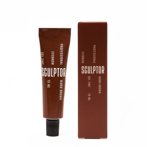 Farba żelowa do brwi Sculptor WARM BROWN 15ml