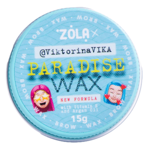 ZOLA Viktorina Vika Wosk do Brwi 15 gr Paradise Wax z Witaminą E i Olejem Arganowym