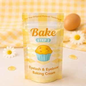 BAKE – Step 2 Backing Cream | Preparat utrwalający do liftingu rzęs i laminacji brwi | 10 × 1 ml
