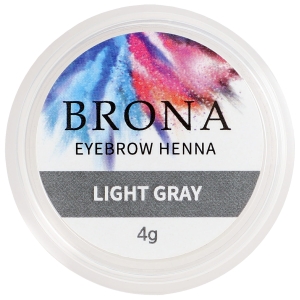 Brona Henna JASNY SZARY 4g 