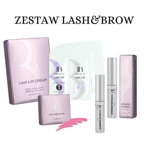 Zestaw do liftingu i laminacji rzęs brwi