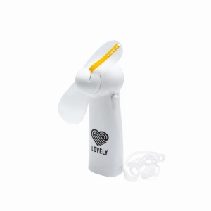 Wiatrak do rzęs Lovely Mini Led Fan - white