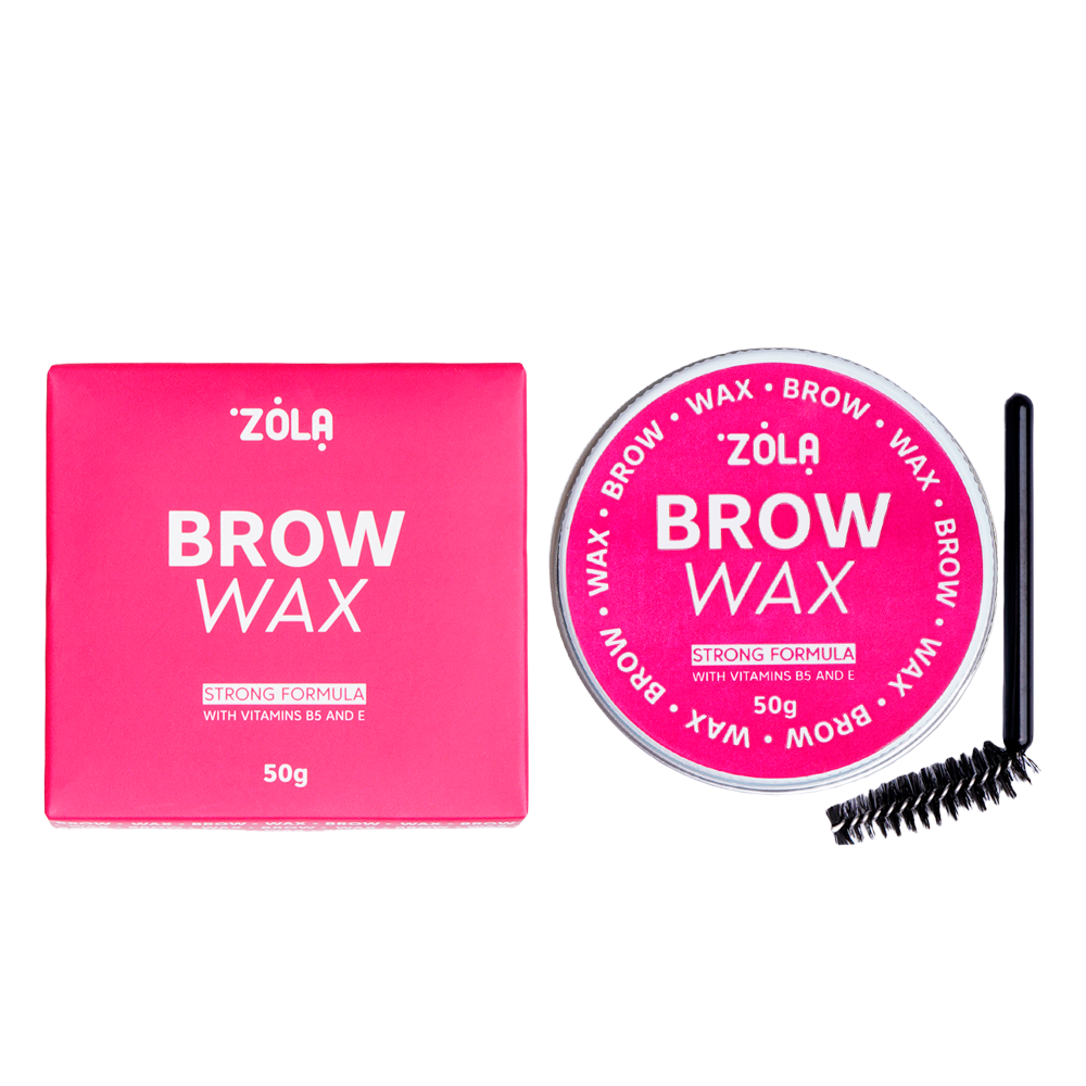 Воск для бровей ZOLA Brow Wax фиксирующий, 50 г