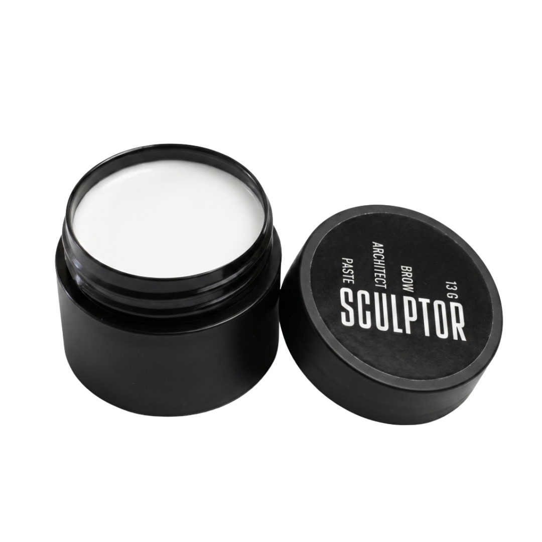 Паста для геометрии бровей Sculptor Brow Architect Paste, белая, для разметки формы, 13 г