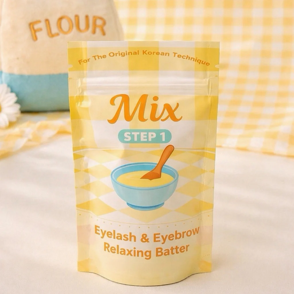 Средство для ламинирования ресниц The Lash Oasis Mix Step 1 Relaxing Batter, для ресниц и бровей, 10 × 1 мл