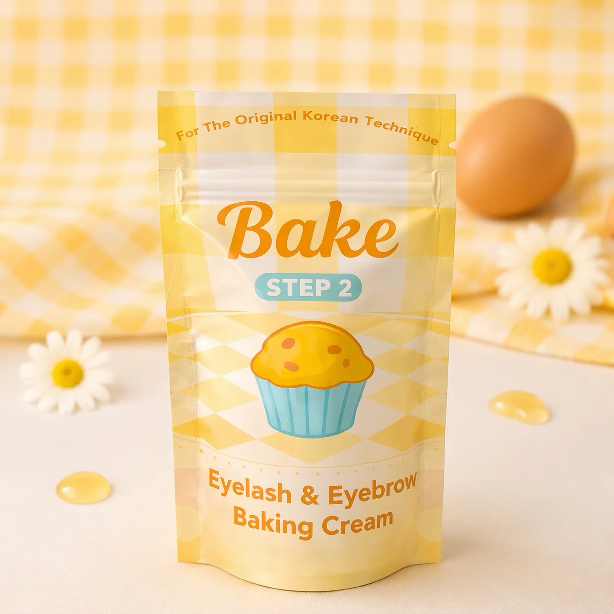 Средство для ламинирования ресниц The Lash Oasis Bake Step 2 Backing Cream, фиксирующее, для ресниц и бровей, 10 × 1 мл