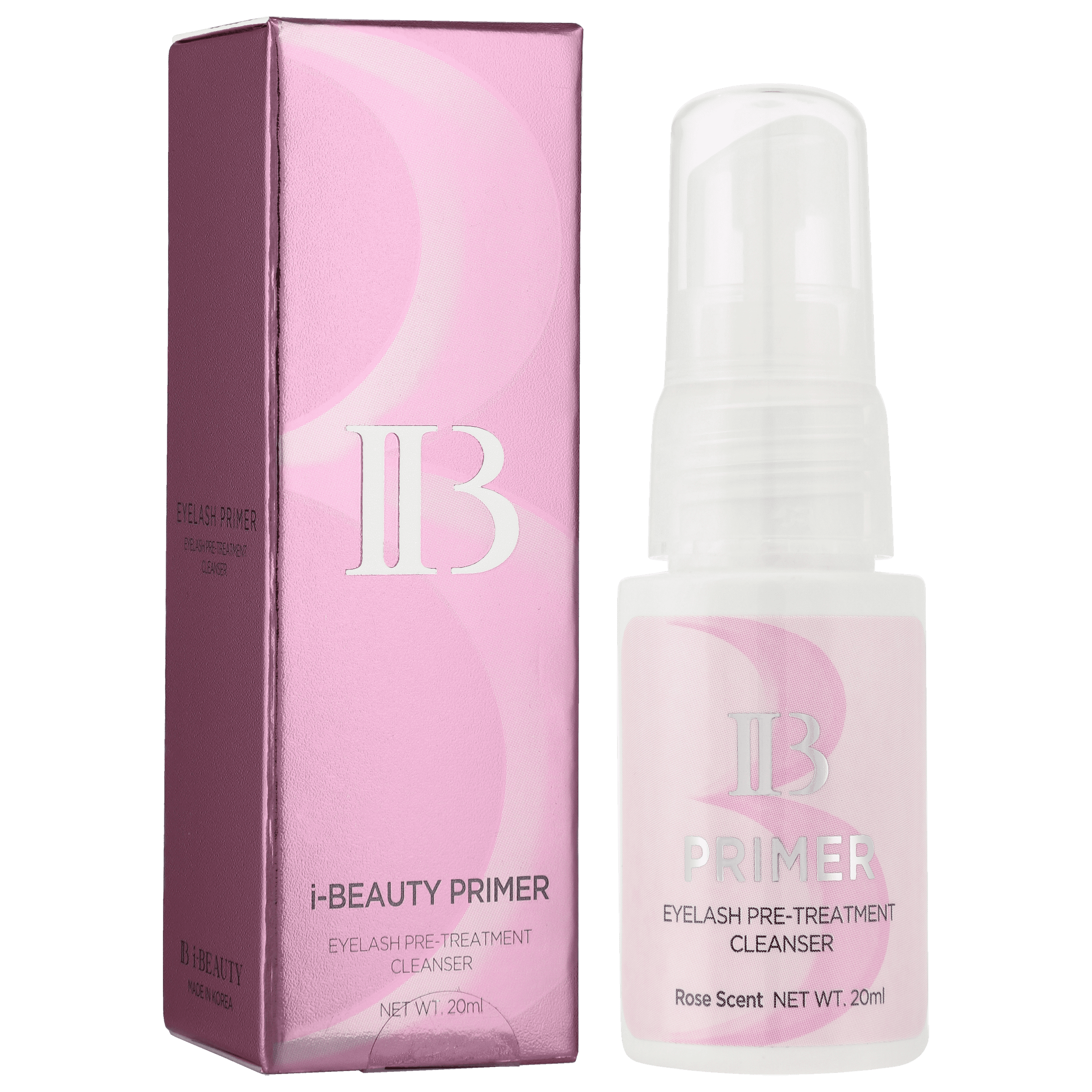 Праймер-очиститель для ресниц i-Beauty Primer Cleaner 2 в 1, перед наращиванием, 20 мл